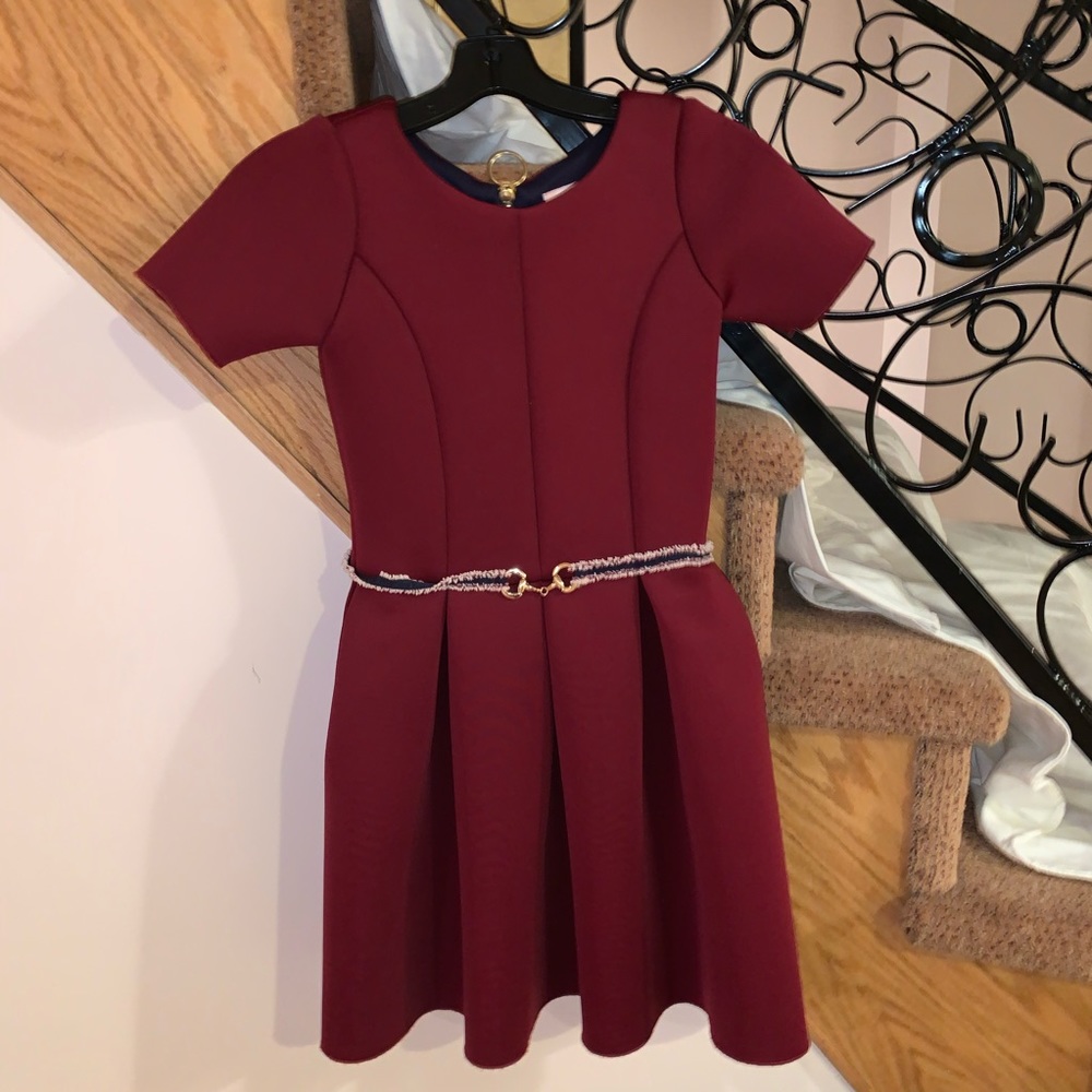 Burgundy Zoe Ltd dress